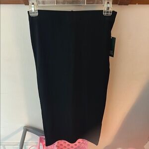Wild Fable Black Midi Pencil Skirt for Work